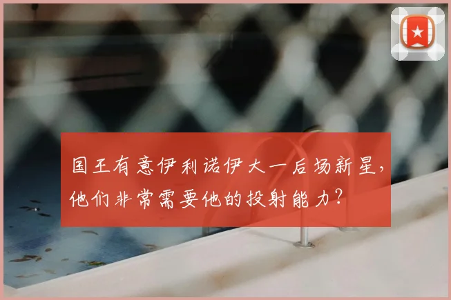 国王有意伊利诺伊大一后场新星,他们非常需要他的投射能力?