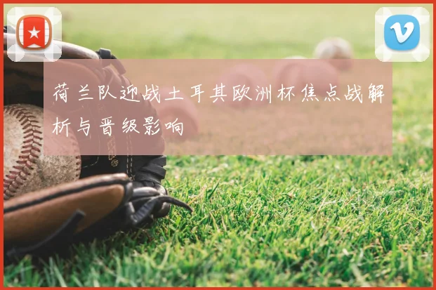 荷兰队迎战土耳其欧洲杯焦点战解析与晋级影响