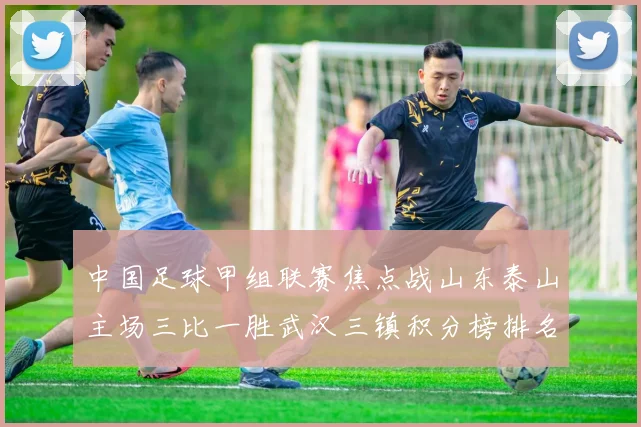 中国足球甲组联赛焦点战山东泰山主场三比一胜武汉三镇积分榜排名上升