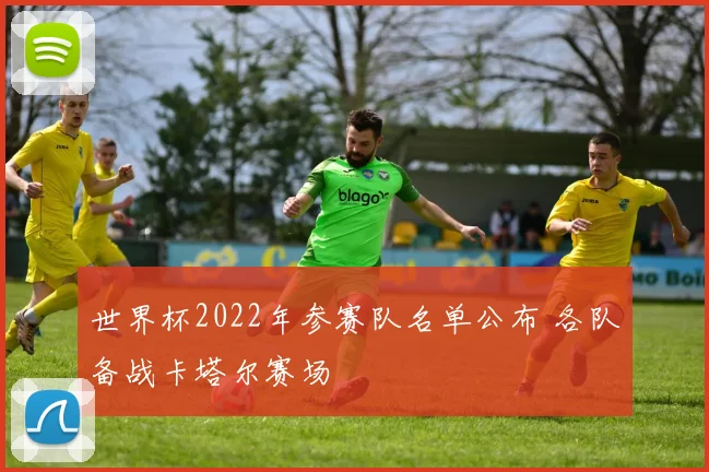 世界杯2022年参赛队名单公布 各队备战卡塔尔赛场